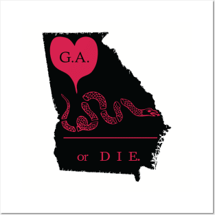 Love Georgia or Die Posters and Art